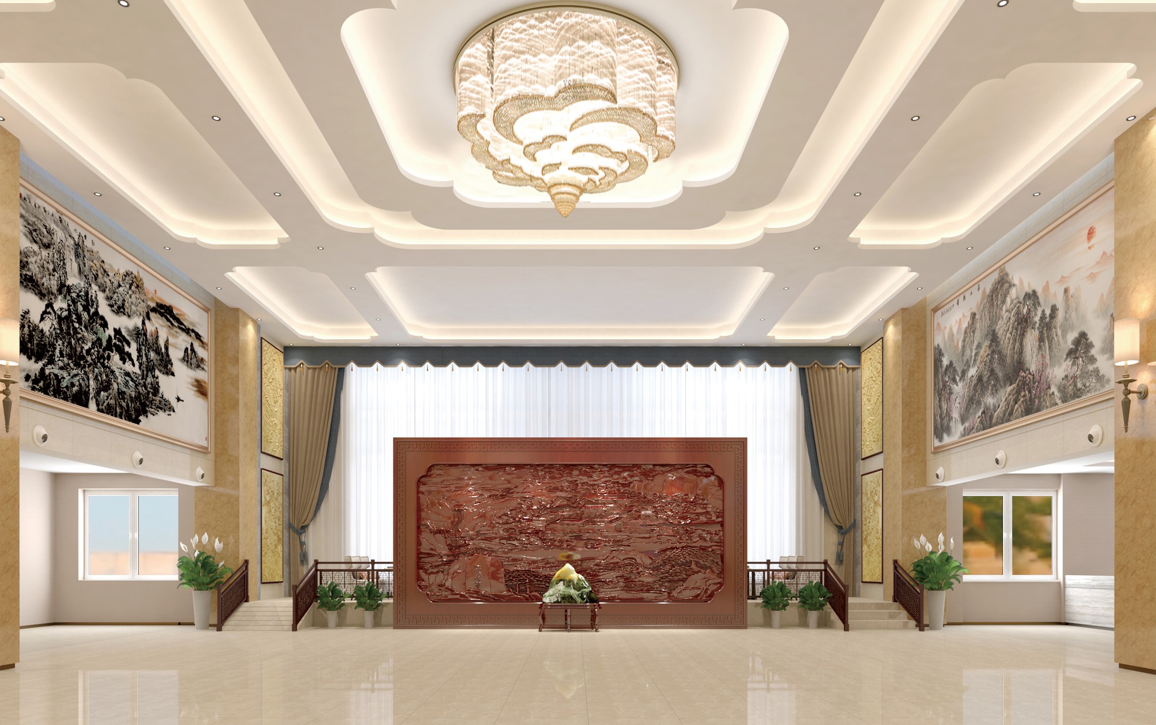 山东省泰山医院（泰山疗养院）装饰装修(图1)